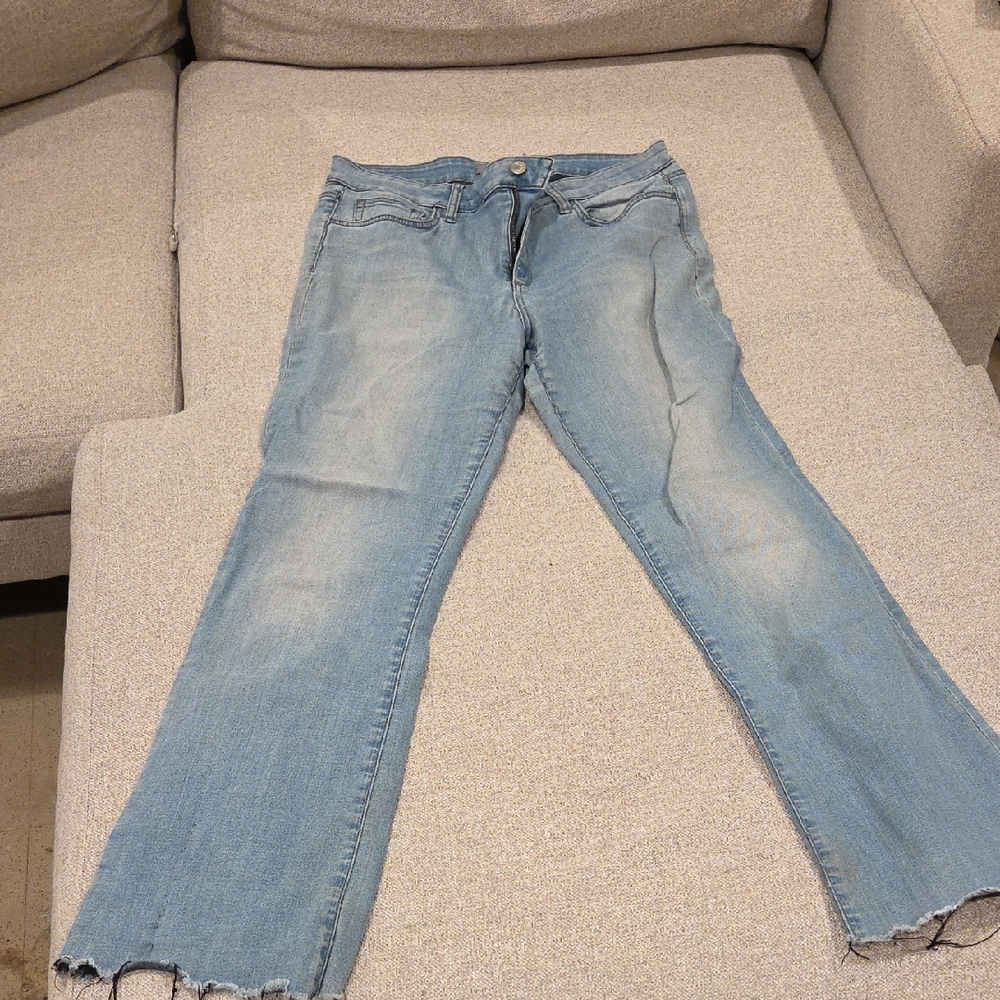 Joe's Jeans Light Blue Flare Jeans